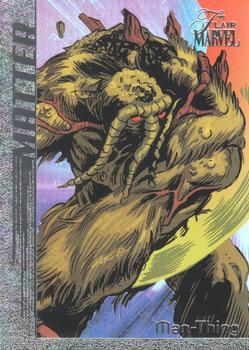 2019 Flair Marvel - Matter #M-27 Man-Thing Front