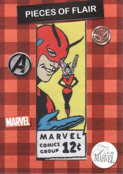 2019 Flair Marvel - Pieces of Flair Comic Corner Patch #POF 3 Tales To Astonish #56 Front