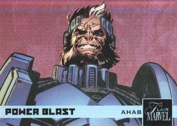 2019 Flair Marvel - Power Blast #PB-10 Ahab Front