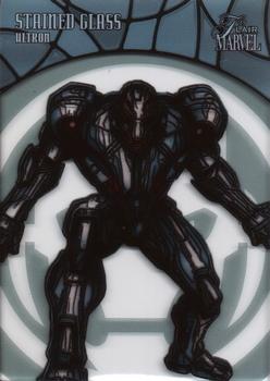 2019 Flair Marvel - Stained Glass #SG-14 Ultron Front