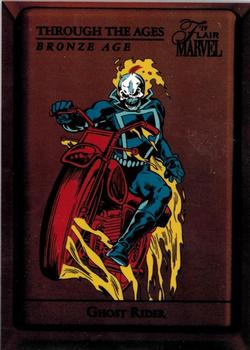 2019 Flair Marvel - Through the Ages Bronze Age #TTAB-12 Ghost Rider Front