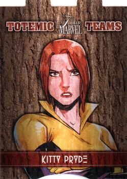 2019 Flair Marvel - Totemic Teams #TT-5 Kitty Pryde Front