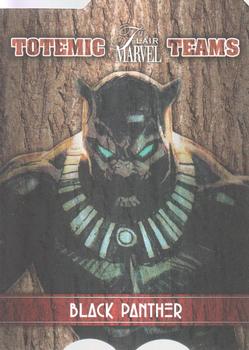 2019 Flair Marvel - Totemic Teams #TT-18 Black Panther Front