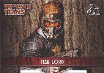 2019 Flair Marvel - Totemic Teams #TT-45 Star-Lord Front