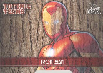 2019 Flair Marvel - Totemic Teams #TT-47 Iron Man Front