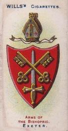 1907 Wills's Arms of the Bishopric #5 Exeter Front