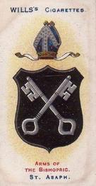 1907 Wills's Arms of the Bishopric #23 St. Asaph Front