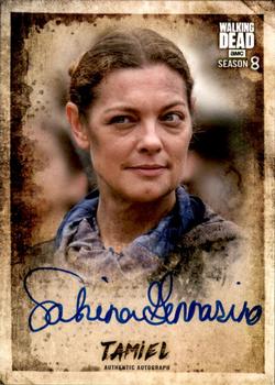 2018 Topps The Walking Dead Season 8 - Autographs #NNO Sabrina Gennarino Front