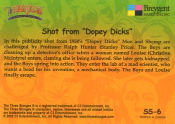 2005 Breygent The Three Stooges - Shemp the Original 3rd Stooge #SS-6 Dopey Dicks Back