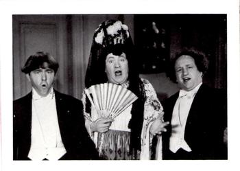 1985 FTCC The Three Stooges Trivia Backs #23 The Three Stooges Front