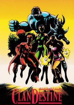 1994 Marvel UK ClanDestine #NNO ClanDestine Front