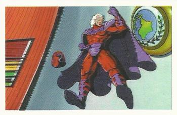 1996 Panini Fleer/SkyBox X-Men Sanctuary Collectible Stickers #4 X-Men Front