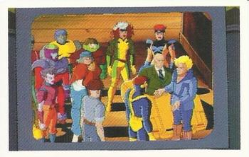 1996 Panini Fleer/SkyBox X-Men Sanctuary Collectible Stickers #6 X-Men Front