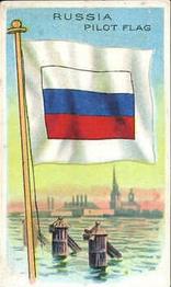 1910-11 Flags of All Nations (T59) #NNO Russia Pilot Flag Front