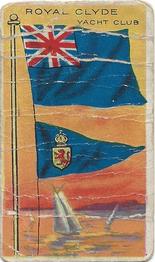 1910-11 Flags of All Nations (T59) #NNO Royal Clyde Yacht Club Front