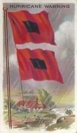 1910-11 Flags of Nations (T59) #NNO Hurricane Warning Front
