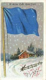 1910-11 Flags of All Nations (T59) #NNO Rain Or Snow Front