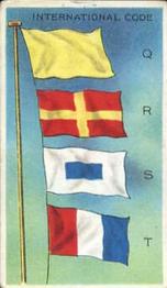 1910-11 Flags of All Nations (T59) #NNO International Code Q R S T Front