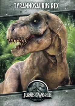 2015 Jurassic World Wal-Mart Pizza Promo #NNO Tyrannosaurus Rex Front