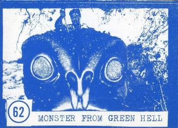 1965 Rosan Monsters Blue Border #62 Monster From Green Hill Front