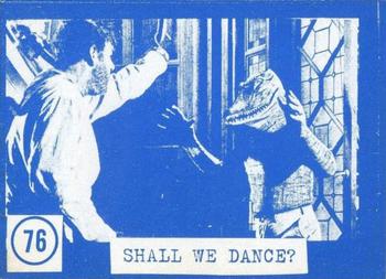 1965 Rosan Monsters Blue Border #76 Shall We Dance? Front