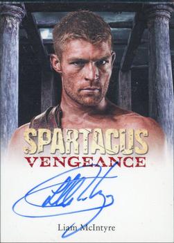 2013 Rittenhouse Spartacus Vengeance - Autographs #NNO Liam McIntyre Front