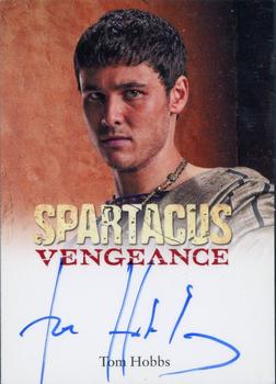 2013 Rittenhouse Spartacus Vengeance - Autographs #NNO Tom Hobbs Front