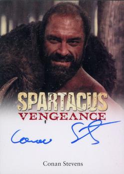 2013 Rittenhouse Spartacus Vengeance - Autographs #NNO Conan Stevens Front