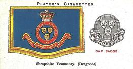 1924 Player's Drum Banners & Cap Badges #28 Shropshire Yeomanry Front
