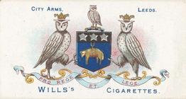 1905 Wills's Borough Arms-1st Series Descriptive #7 Leeds Front