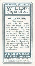 1905 Wills's Borough Arms-1st Series Descriptive #39 Gloucester Back