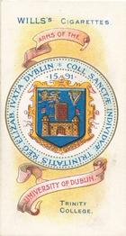 1905 Wills's Borough Arms-1st Series Descriptive #47 Dublin University Front