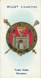 1905 Wills's Borough Arms 2nd Series #69 Swansea Front