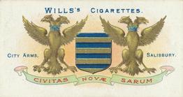 1905 Wills's Borough Arms 2nd Series #76 Salisbury Front