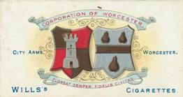 1905 Wills's Borough Arms 2nd Series #92 Worcester Front