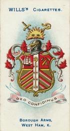 1905 Wills's Borough Arms 3rd Series (Red) #131 West Ham Front