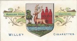 1905 Wills's Borough Arms 4th Series #155 Hertford Front