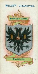 1905 Wills's Borough Arms 4th Series #166 Falmouth Front