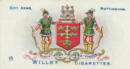 1904 Wills's Borough Arms-Scroll (Numbered) #14 Nottingham Front