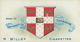1904 Wills's Borough Arms-Scroll (Numbered) #40 Cambridge University Front