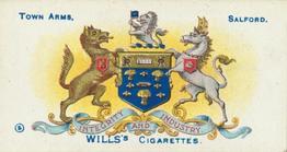 1904 Wills's Borough Arms-Scroll (Numbered) #5 Salford Front
