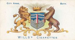 1904 Wills's Borough Arms-Scroll (Unnumbered) #NNO Bath Front