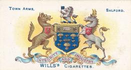 1904 Wills's Borough Arms-Scroll (Unnumbered) #NNO Salford Front