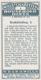 1927 Wills's Household Hints #5 Bookbinding, 2 Back