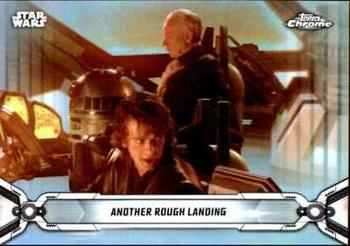 2019 Topps Chrome Star Wars Legacy - Refractor #56 Another Rough Landing Front