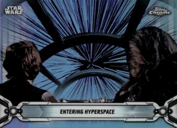 2019 Topps Chrome Star Wars Legacy - Refractor #85 Entering Hyperspace Front