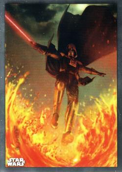 2019 Topps Chrome Star Wars Legacy - Comic Cover Cards #MC-25 Darth Vader (Volume 2) Front