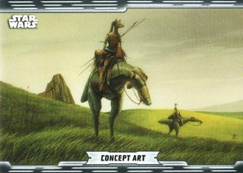 2019 Topps Chrome Star Wars Legacy - Concept Art #CA-4 Fields of Naboo Front