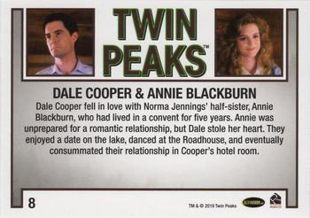 2019 Rittenhouse Twin Peaks Archives #08 Dale Cooper / Annie Blackburn Back
