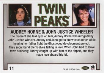 2019 Rittenhouse Twin Peaks Archives #11 Audrey Horne / John Justice Wheeler Back
